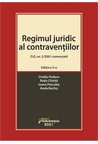 Copertă produs Regimul juridic al contravențiilor. O.G. nr. 2/2001 comentată ed. 5