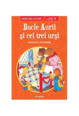 Copertă produs Bucle Aurii și cei trei urși. Poveste cu pictograme. Citesc cu ajutor (Nivelul 1)