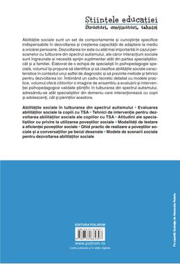 Copertă produs Abilități sociale &icirc;n tulburarea din spectrul autismului. Evaluare și intervenții psihopedagogice
