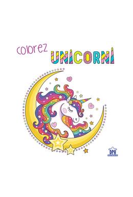 Copertă produs Colorez unicorni - carte de colorat