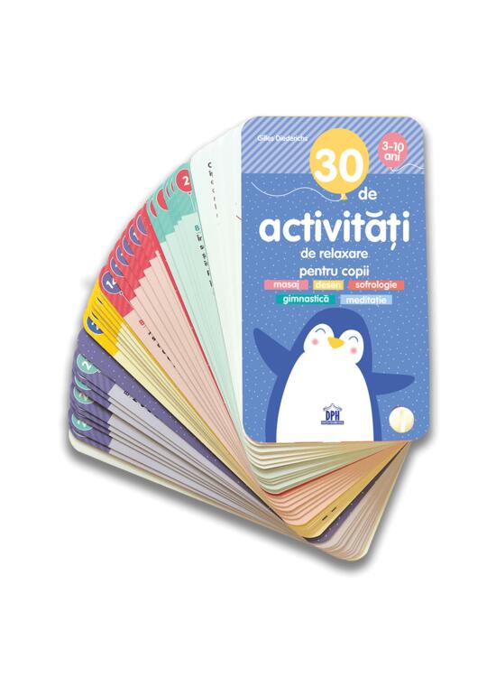 Copertă produs 30 de activități de relaxare pentru copii (3-10 ani) - gallery big 1