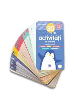 Copertă produs 30 de activități de relaxare pentru copii (3-10 ani)