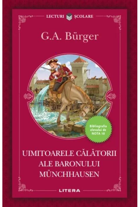 Copertă produs Uimitoarele călătorii ale baronului M&uuml;nchhausen