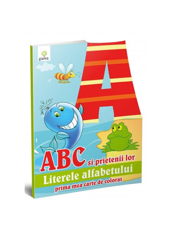 Copertă produs ABC şi prietenii lor. Prima mea carte de colorat - gallery big 1