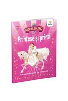 Prințese și prinți. Ador să colorez