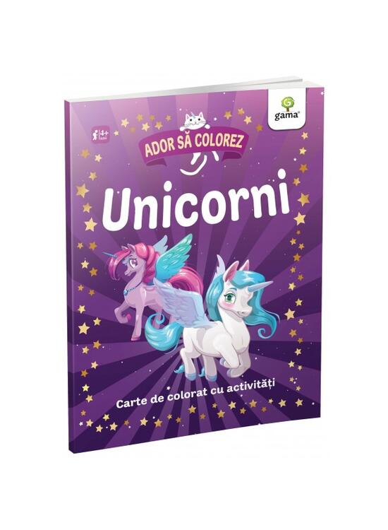 Copertă produs Unicorni. Ador să colorez - gallery big 1