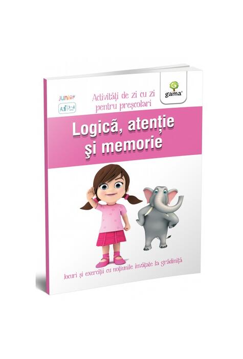Copertă produs Logică, atenție și memorie (3-4 ani)