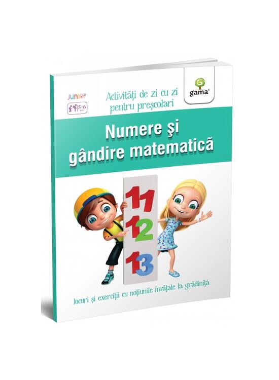 Copertă produs Numere și g&acirc;ndire matematică. Activități de zi cu zi - gallery big 1