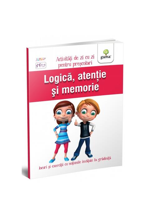 Copertă produs Logică, atenție și memorie (5-6 ani)