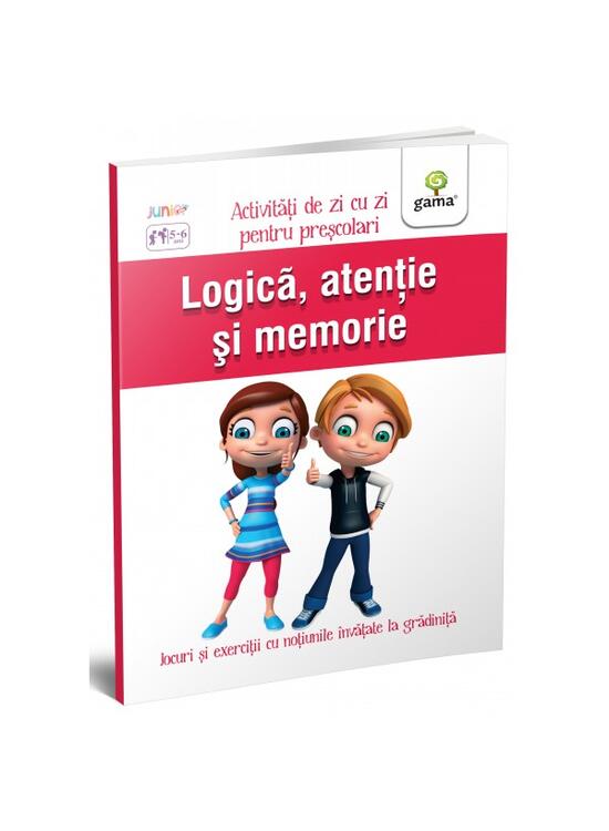 Copertă produs Logică, atenție și memorie (5-6 ani) - gallery big 1