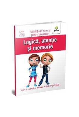 Copertă produs Logică, atenție și memorie (5-6 ani)