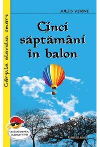 Copertă produs Cinci săptămâni în balon