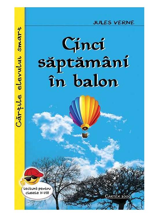 Copertă produs Cinci săptăm&acirc;ni &icirc;n balon - gallery big 1