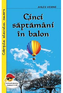 Copertă produs Cinci săptăm&acirc;ni &icirc;n balon