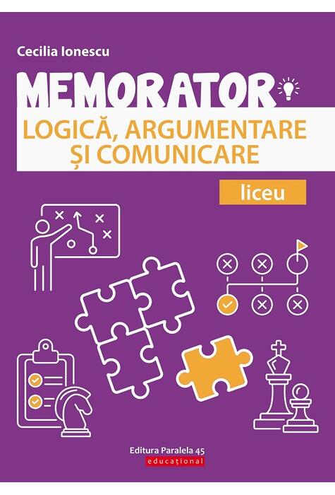 Copertă produs Memorator de Logică, argumentare și comunicare pentru liceu
