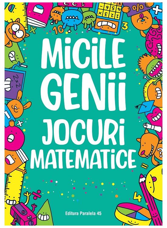 Copertă produs Micile genii: Jocuri matematice - gallery big 1