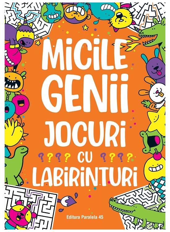 Copertă produs Micile genii: Jocuri cu labirinturi - gallery big 1