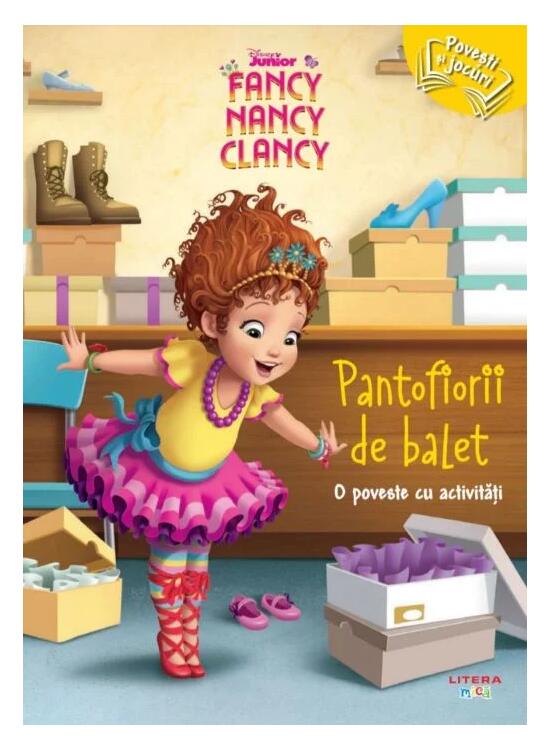 Copertă produs Fancy Nancy Clancy. Pantofiorii de balet. O poveste cu activități - gallery big 1
