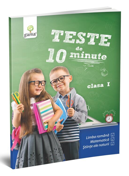 Copertă produs Teste de 10 minute. Clasa I - gallery big 1