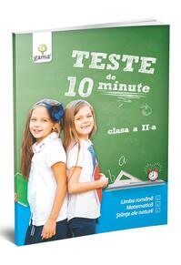 Copertă produs Teste de 10 minute. Clasa a II-a