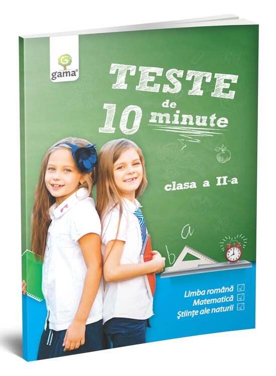 Copertă produs Teste de 10 minute. Clasa a II-a - gallery big 1