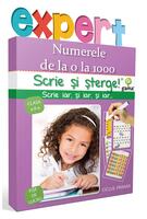 Numerele de la 0 la 1000. Scrie și șterge! Expert (6-8 ani)
