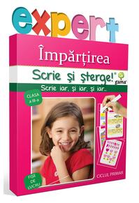 Copertă produs &Icirc;mpărţirea. Scrie și șterge! Expert (8-10 ani)