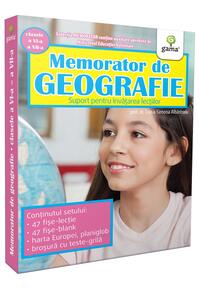 Copertă produs Memorator de geografie. Clasele VI-VII