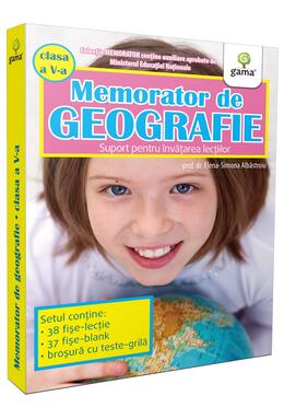 Copertă produs Memorator de geografie. Clasa V