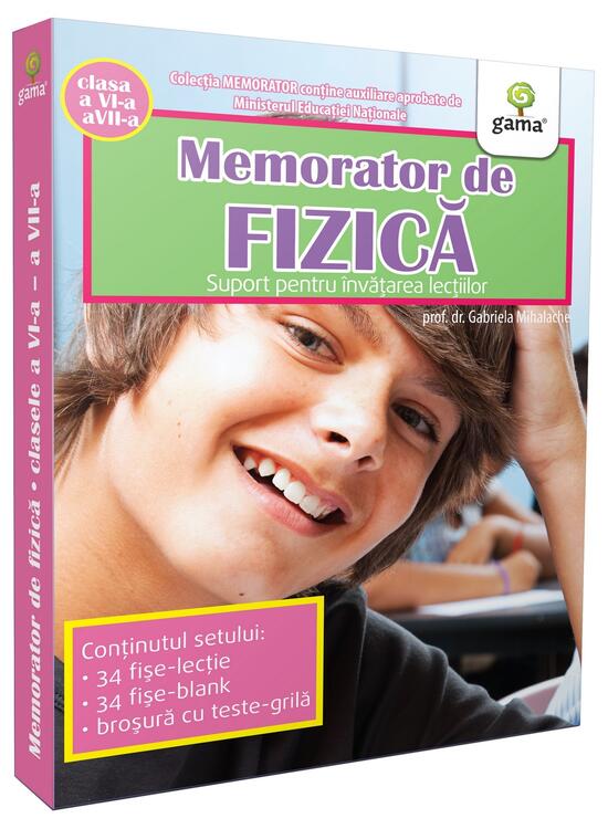 Copertă produs Memorator de fizică.  Clasele VI-VII - gallery big 1