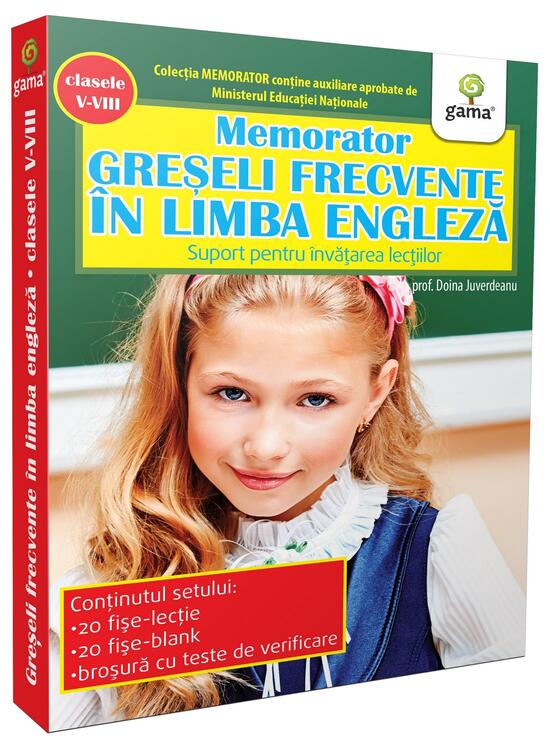 Copertă produs Memorator de engleză. Greşeli frecvente &icirc;n limba engleză - gallery big 1
