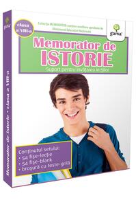 Copertă produs Memorator de istorie. Clasa VIII