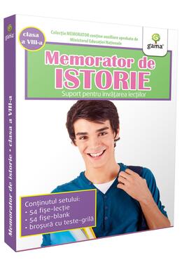 Copertă produs Memorator de istorie. Clasa VIII