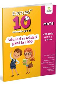 Copertă produs Adunări și scăderi p&acirc;nă la 1000
