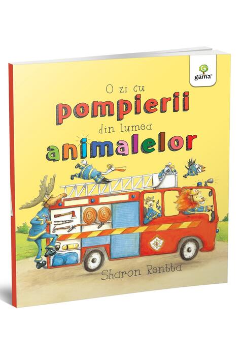 Copertă produs O zi cu pompierii din lumea animalelor