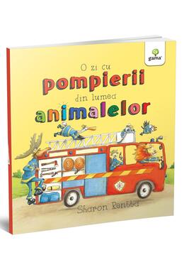 Copertă produs O zi cu pompierii din lumea animalelor