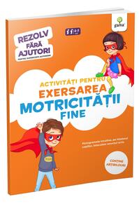 Copertă produs Activități pentru exersarea motricității fine (3-5 ani). Rezolv fără ajutor!