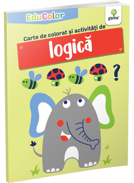 Copertă produs Carte de colorat și activități de logică. EduColor - gallery big 1