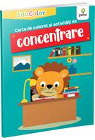 Carte de colorat și activități de concentrare. EduColor
