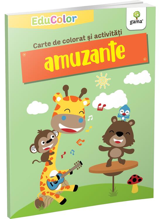 Copertă produs Carte de colorat și activități amuzante. EduColor - gallery big 1