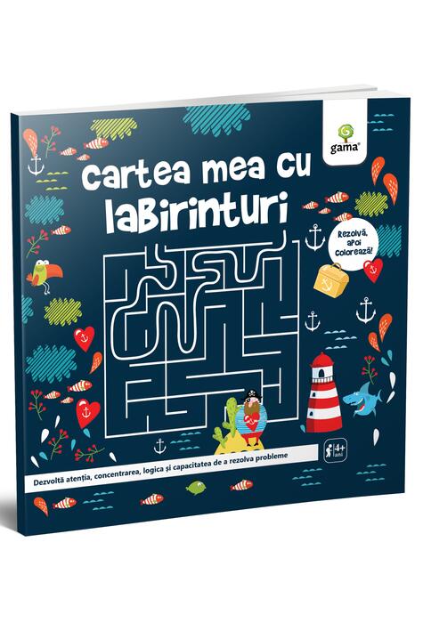 Copertă produs Cartea mea cu labirinturi