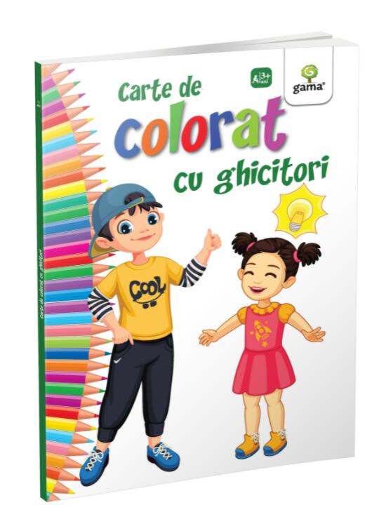 Copertă produs Carte de colorat cu ghicitori - gallery big 1