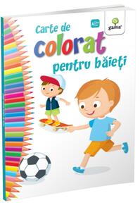 Copertă produs Carte de colorat pentru băieți