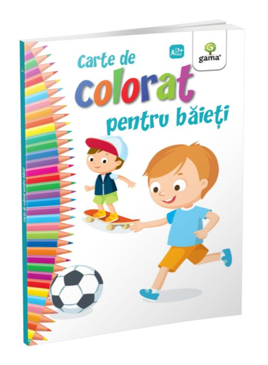Copertă produs Carte de colorat pentru băieți - gallery big 1
