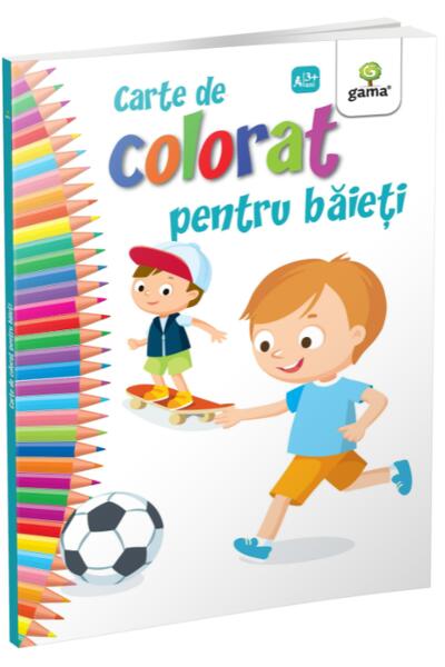 Carte de colorat pentru băieți