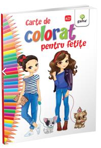 Copertă produs Carte de colorat pentru fetițe
