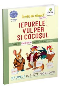 Copertă produs Iepurele, vulpea și cocoșul