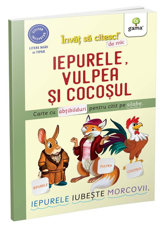 Copertă produs Iepurele, vulpea și cocoșul - gallery big 1