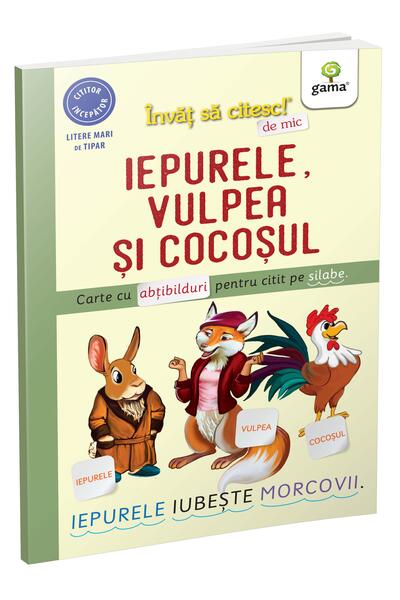 Iepurele, vulpea și cocoșul