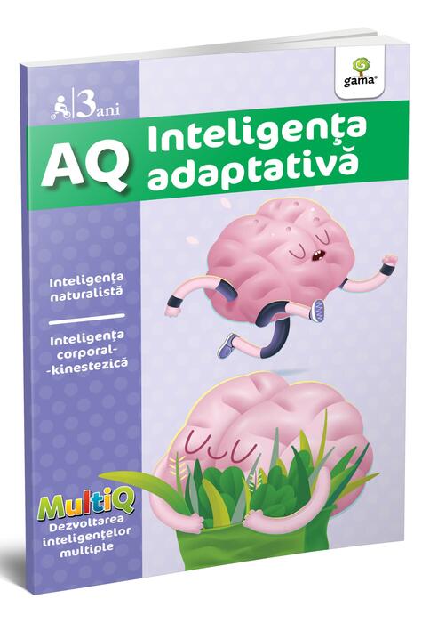 Copertă produs Inteligența adaptativă. AQ (3 ani). MultiQ
